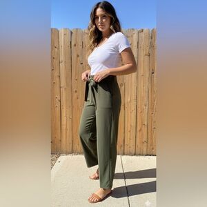 Take 50% OFF- Jules & Leopold Women’s Olive Green Pants, Size-2X